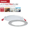 Luminaires encastrées ultra mince - 6 pouces Rond - 3 options de Température de lumière intégrés